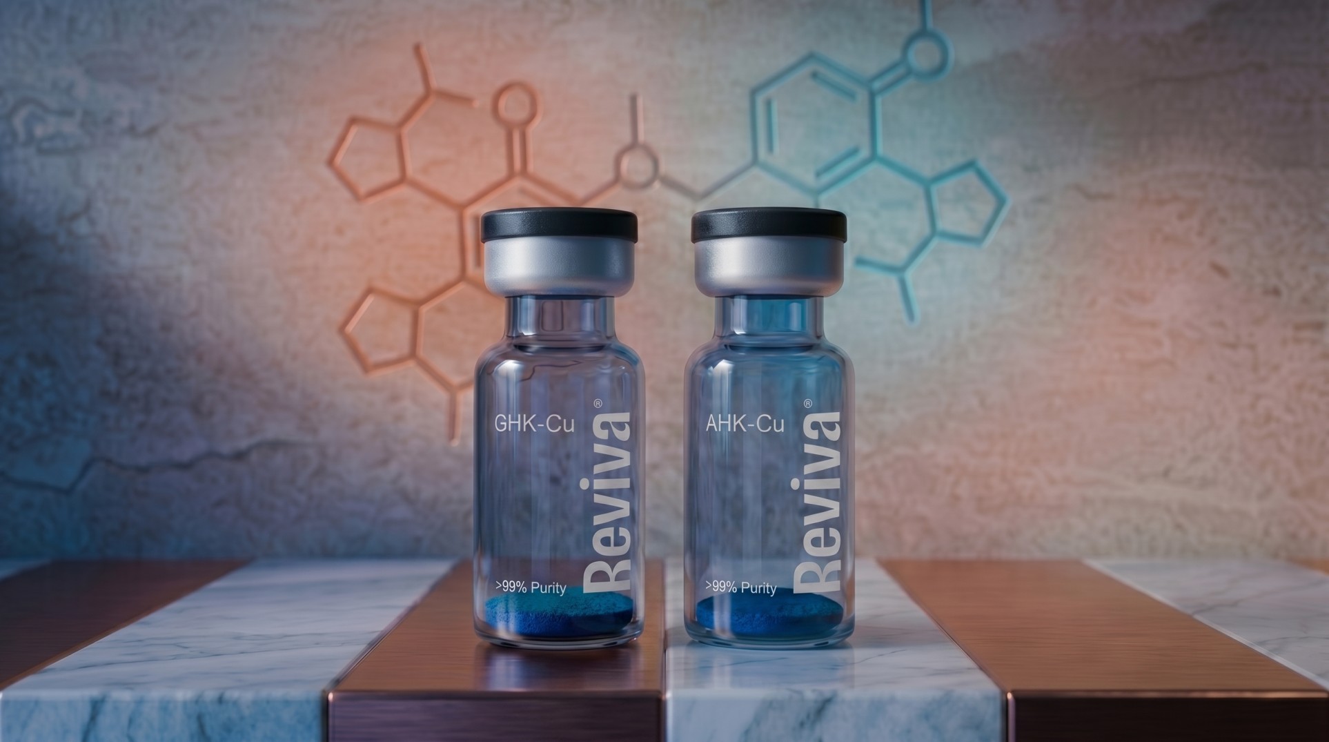 GHK-Cu vs AHK-Cu: How the Two Copper Peptides Differ